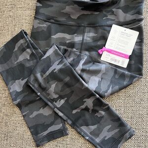 Athleta Girl Chit Chat camp leggings size 12 new nwt